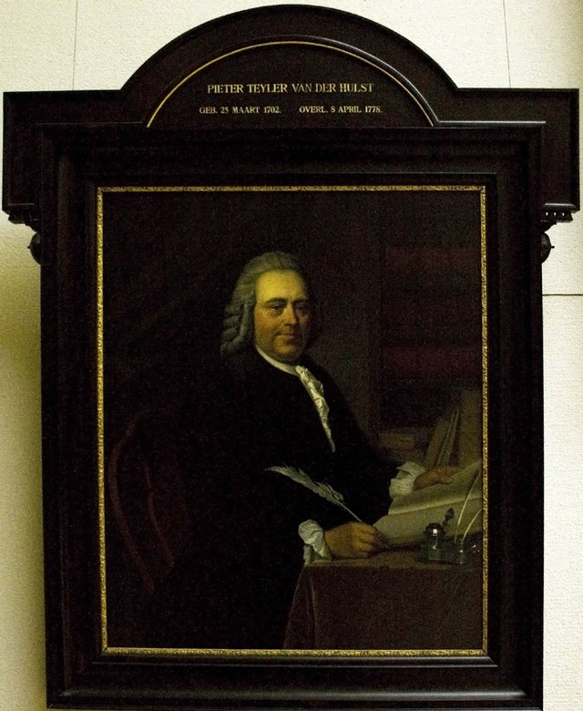 Portrait of Pieter Teyler van der Hulst (1702-1778) by Hendrik Jacobus Scholten