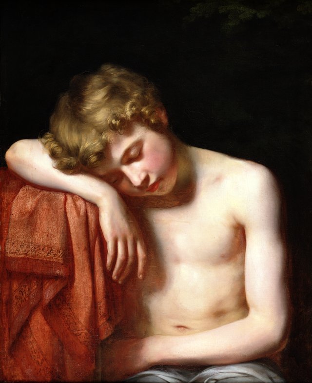 Sleeping boy by Woutherus Mol