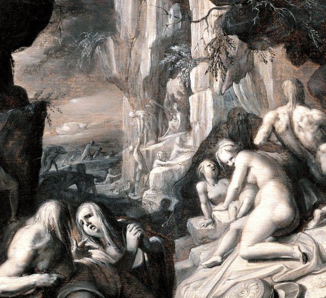 The Flood by Karel van Mander the Elder