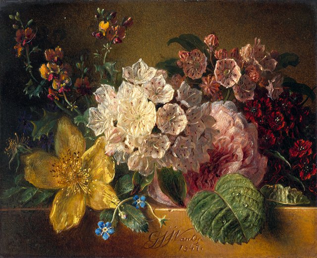 Bloemen by Georgius Jacobus Johannes van Os