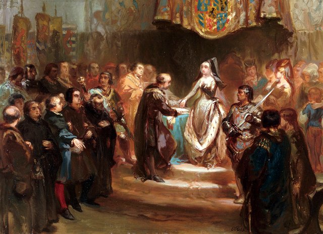 Anno 1477. Maria van Bourgondië verleent het groot Privilege by Charles Rochussen