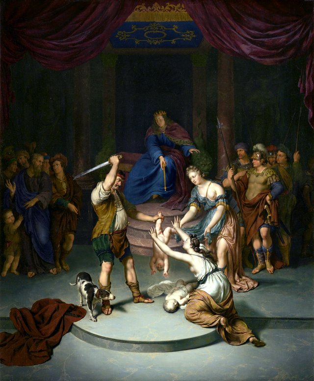 The Judgement of Solomon by Willem van Mieris