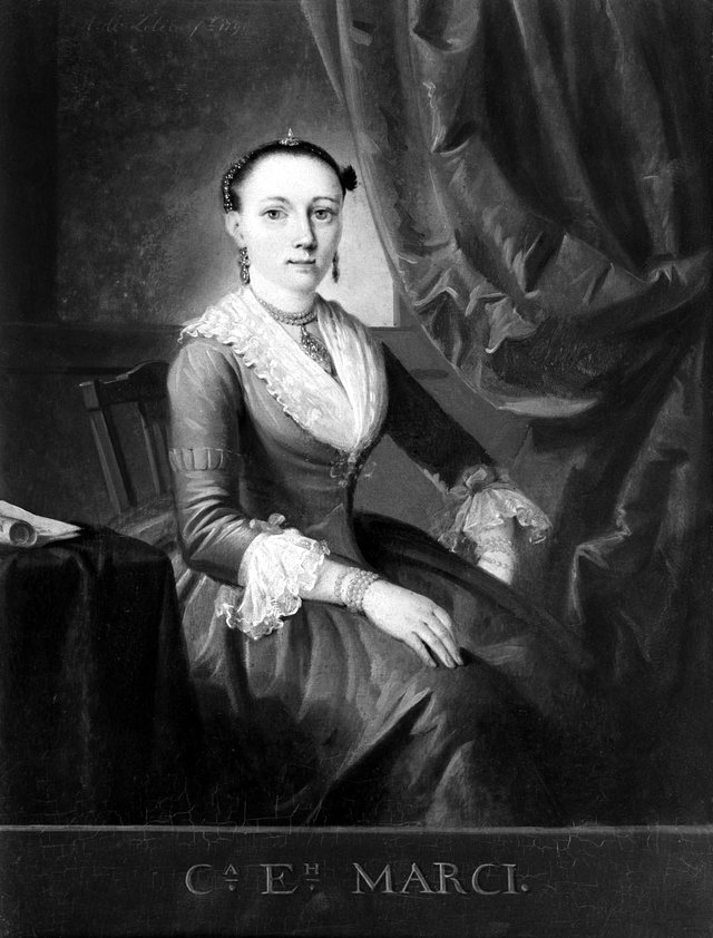 Christina Elisabeth Guitard-Marci by Adriaan de Lelie