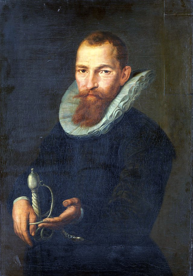 Portrait of Michiel Fernay (?-?) by Aert Pietersz