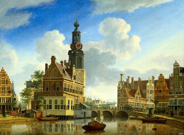 Mint Tower viewed from Singel by Jan ten Compe