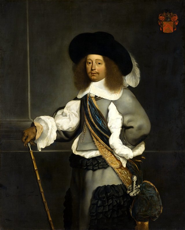 Portrait of Nicholaes Oetgens van Waveren (1622-1684) by Jan Gerritsz van Bronckhorst