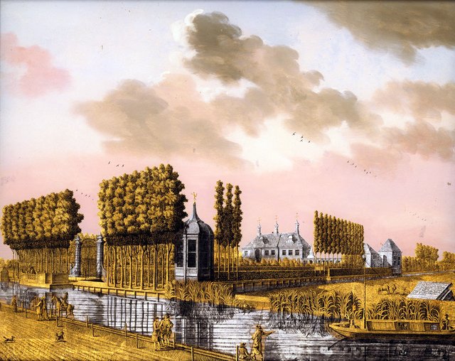 Gezicht op de buitenplaats Soelen by Jonas Zeuner