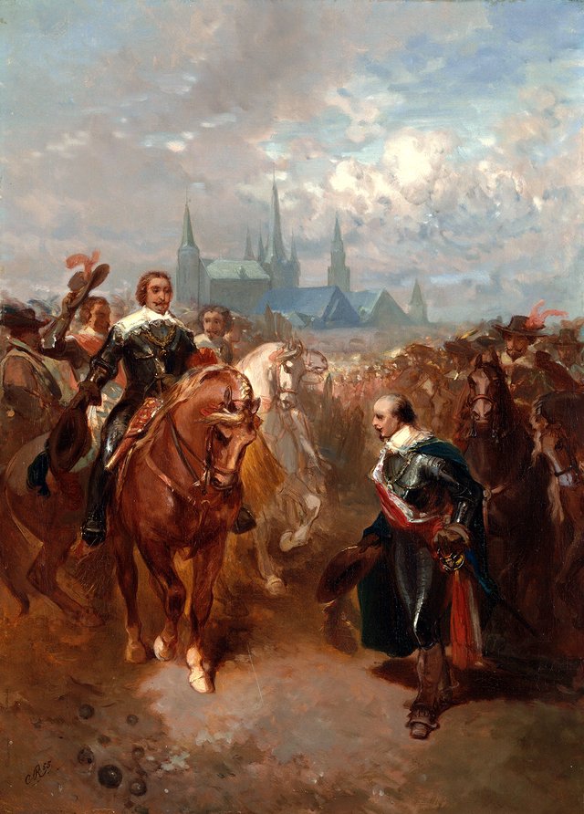 Anno 1632. Frederik Hendrik trekt Maastricht binnen by Charles Rochussen