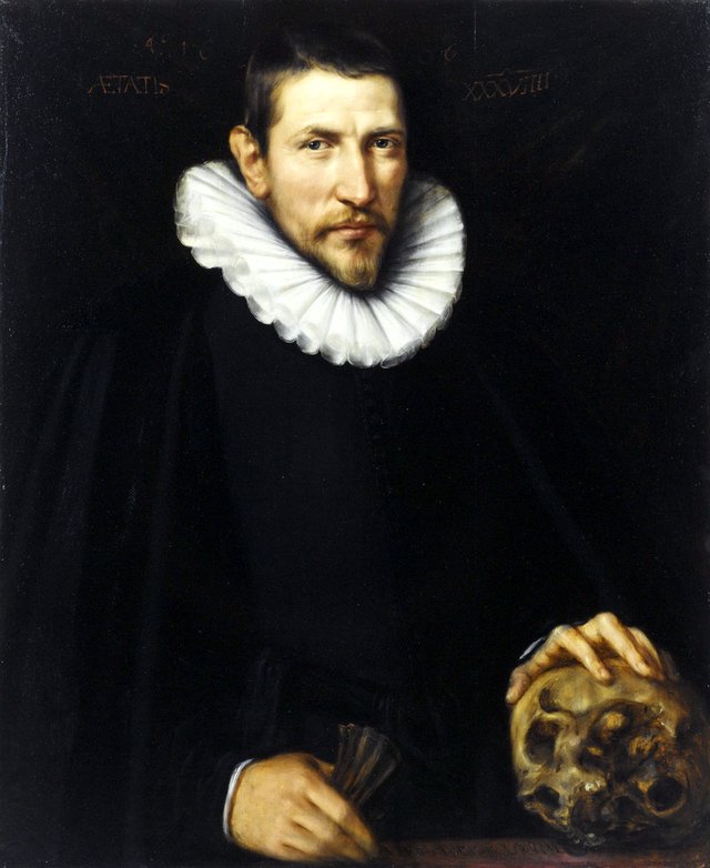 Portrait of Simon Schaep (1566-1646) by Aert Pietersz