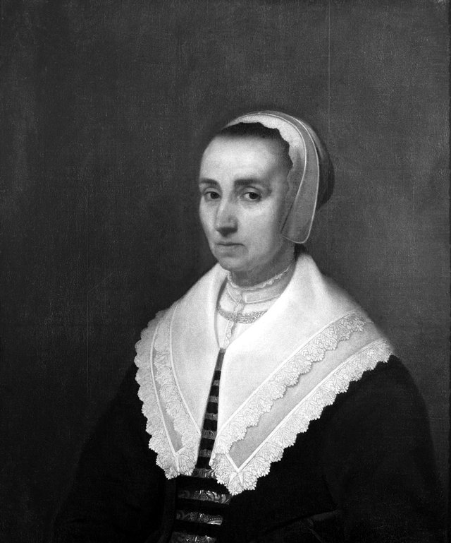 Portrait of Jeanne de Planque (1591-1663) by Pieter Dubordieu