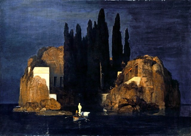 Isle of the Dead by Arnold Böcklin
