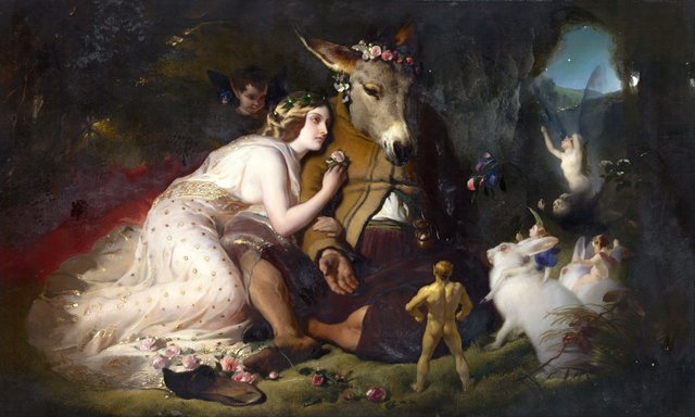 Scene from A Midsummer Night's Dream by Edwin Landseer