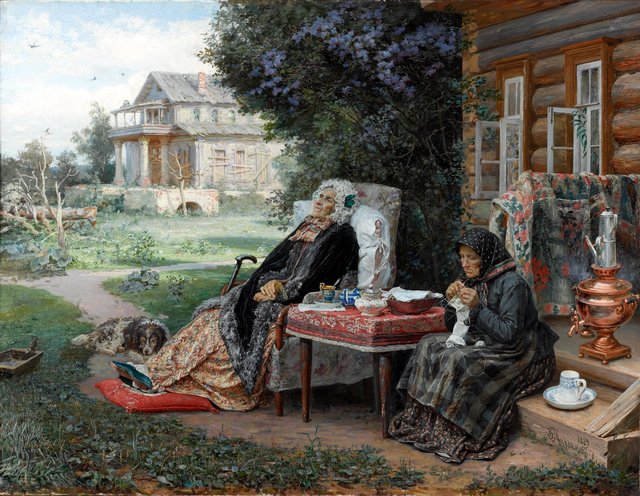 All in the past by Vassily Maximov