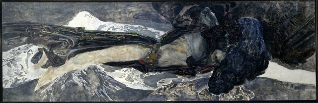 The Flying Demon by Mikhail Vrubel