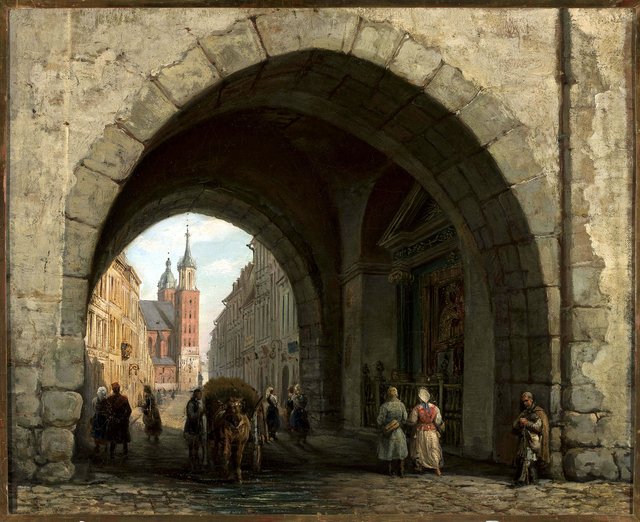 St. Florian’s Gate in Kraków by Marcin Zaleski