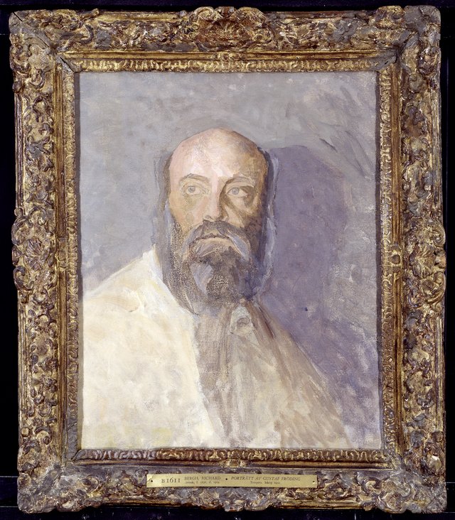 The Poet Gustav Fröding by Richard Bergh