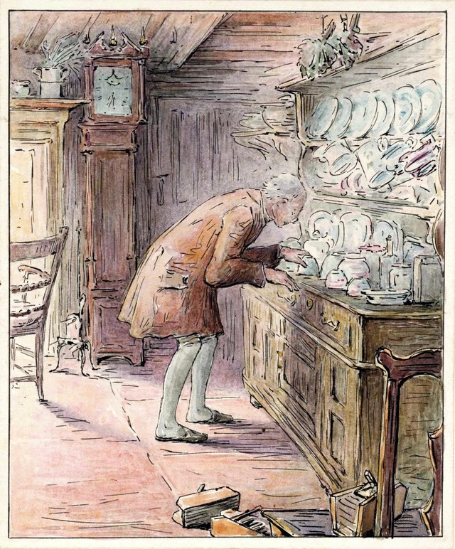 The Tailor Hears Noises by Beatrix Potter
