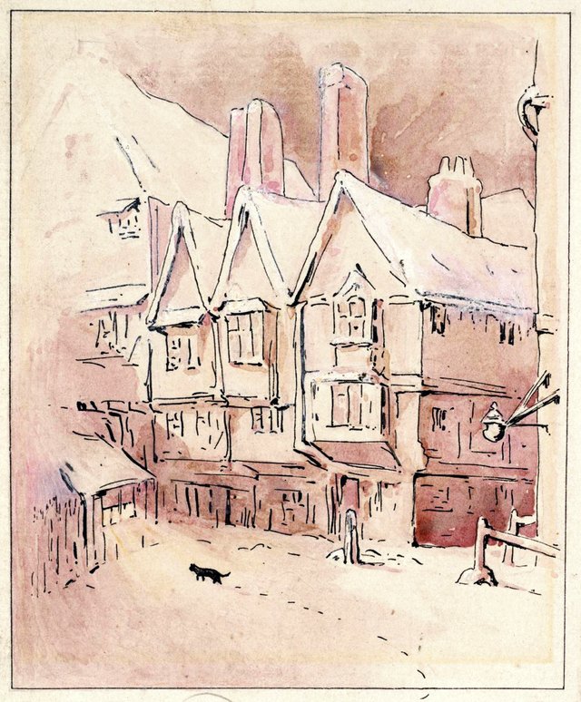 Simpkin Hears the Mice by Beatrix Potter