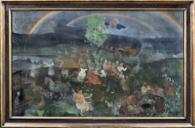 The Ark by Ivar Arosenius