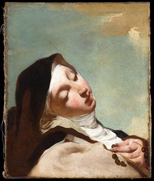 St Teresa in Ecstasy by Giovanni Battista Piazzetta