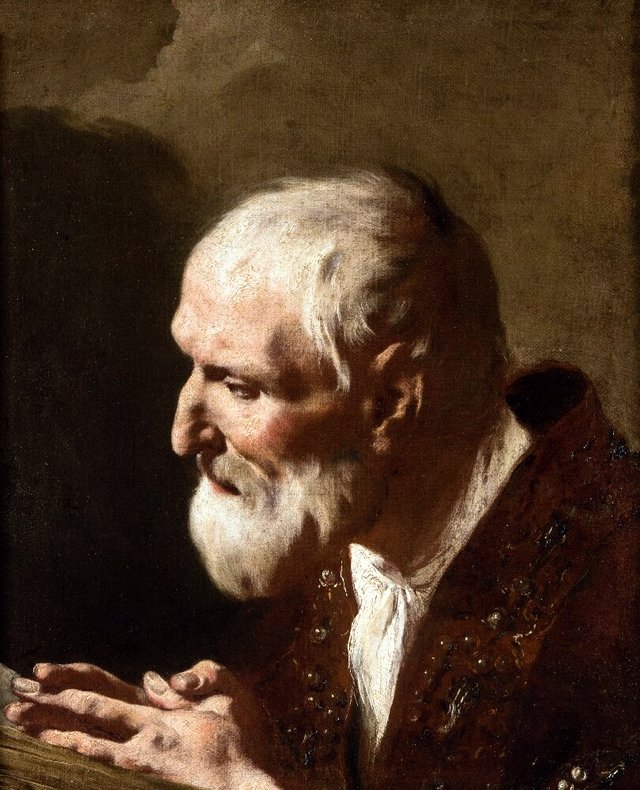 St Philip Neri Praying by Giovanni Battista Piazzetta