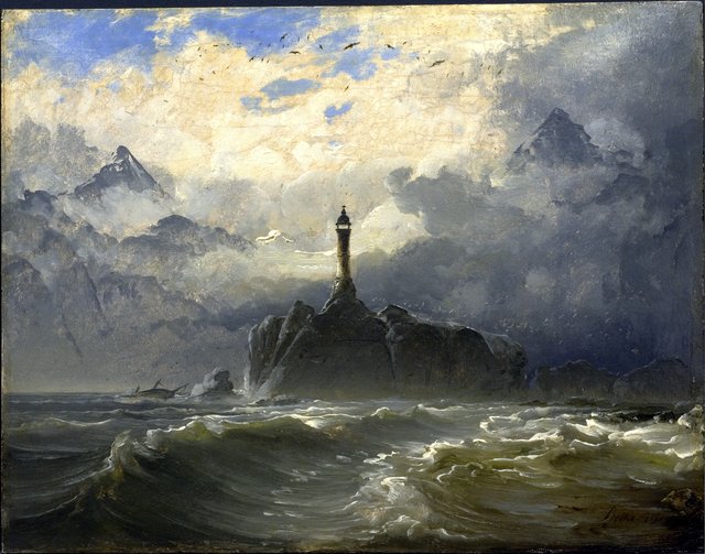 Seascape by Peder Balke