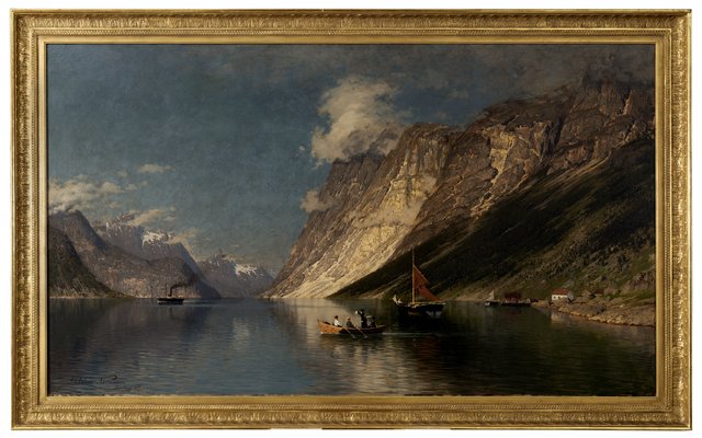 Romsdalsfjord by Adelsteen Normann