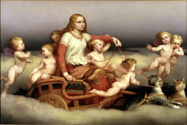 Freja Seeking her Husband by Nils Blommér
