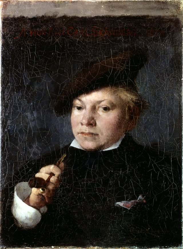 Carl Skånberg, the Artist by Carl Larsson