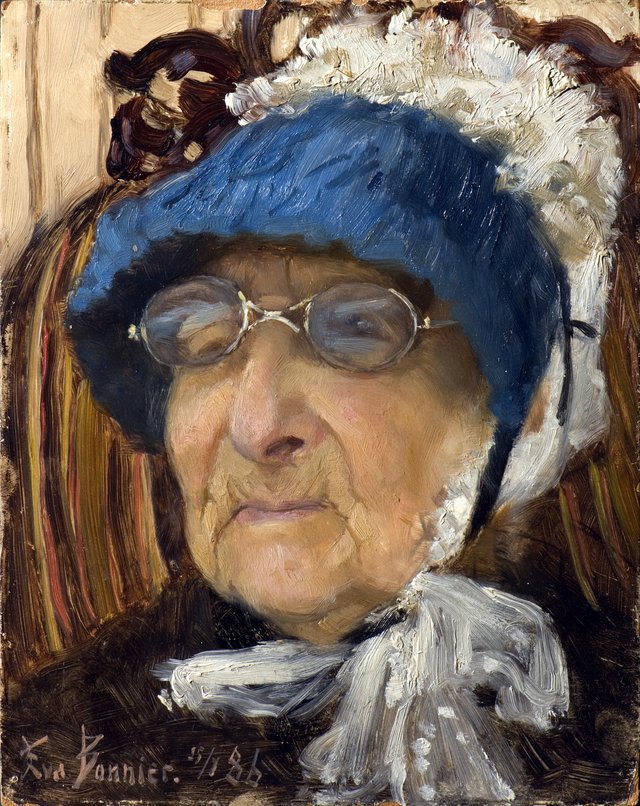 Old Grandmother by Eva Bonnier