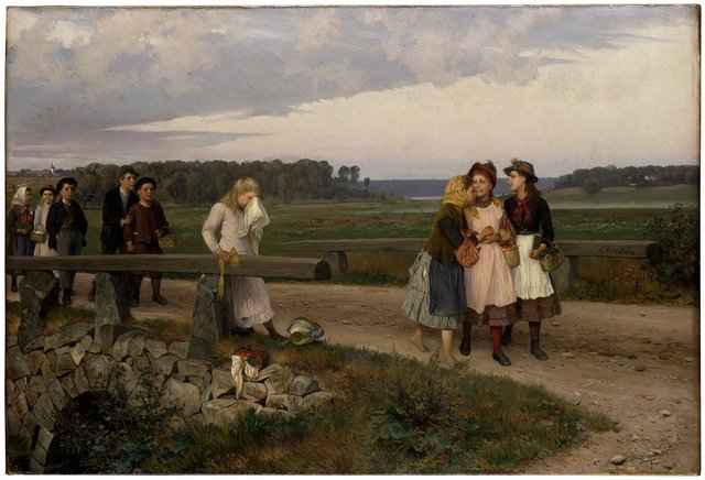 The Tell-Tale by August Malmström