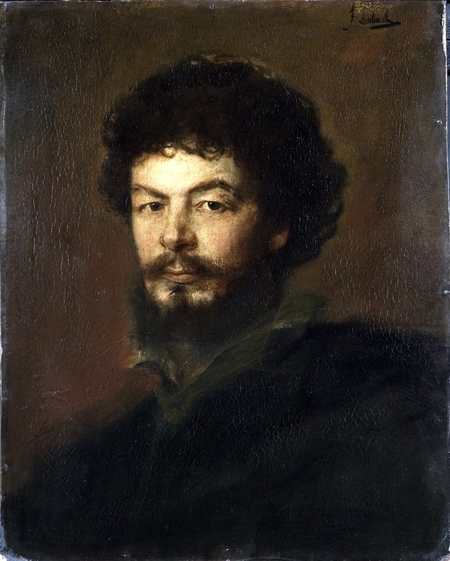 The Architect Lorenz Gedon by Franz von Lenbach