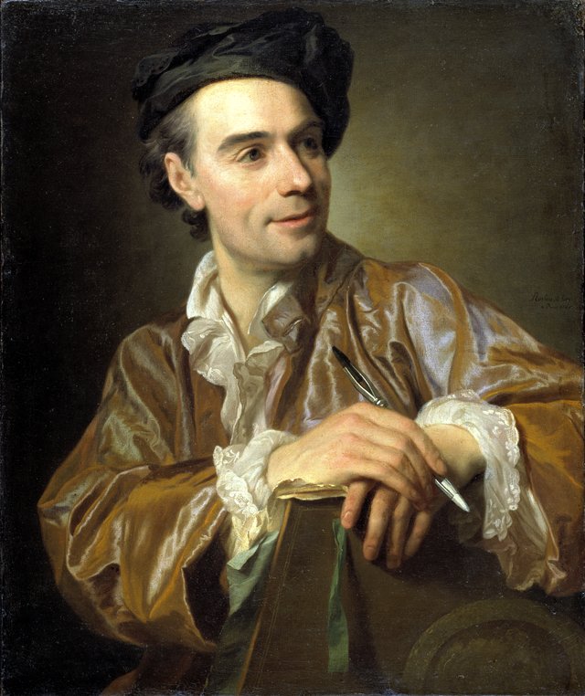 The French Painter Claude Joseph Vernet by Alexander Roslin