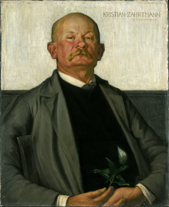 Kristian Zahrtmann,the Danish Painter by Johan Rohde