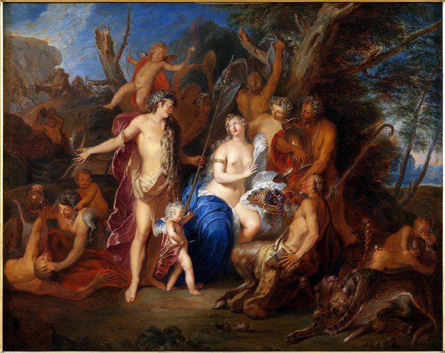 Bacchus and Ariadne by Nicolas Bertin