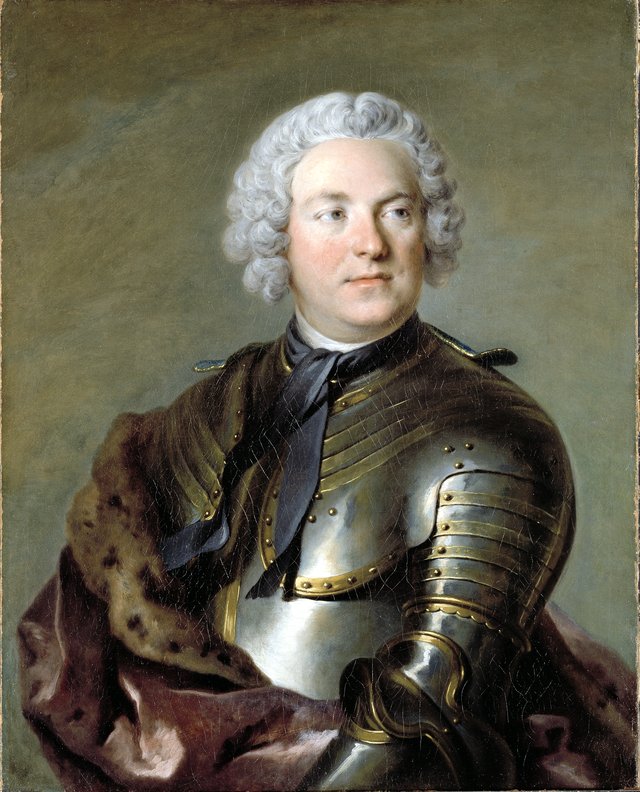 Count Carl Gustaf Tessin by Louis Tocqué
