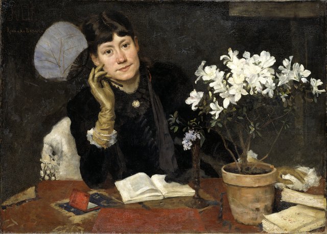 The Artist, Julia Beck by Richard Bergh
