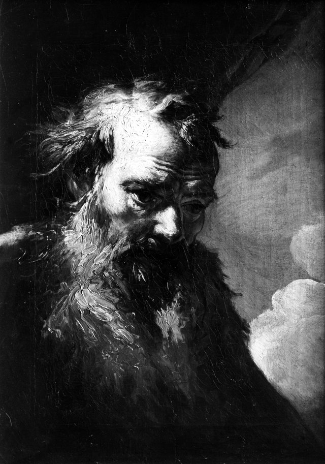 Old Man with Bushy Beard by Petr Brandl