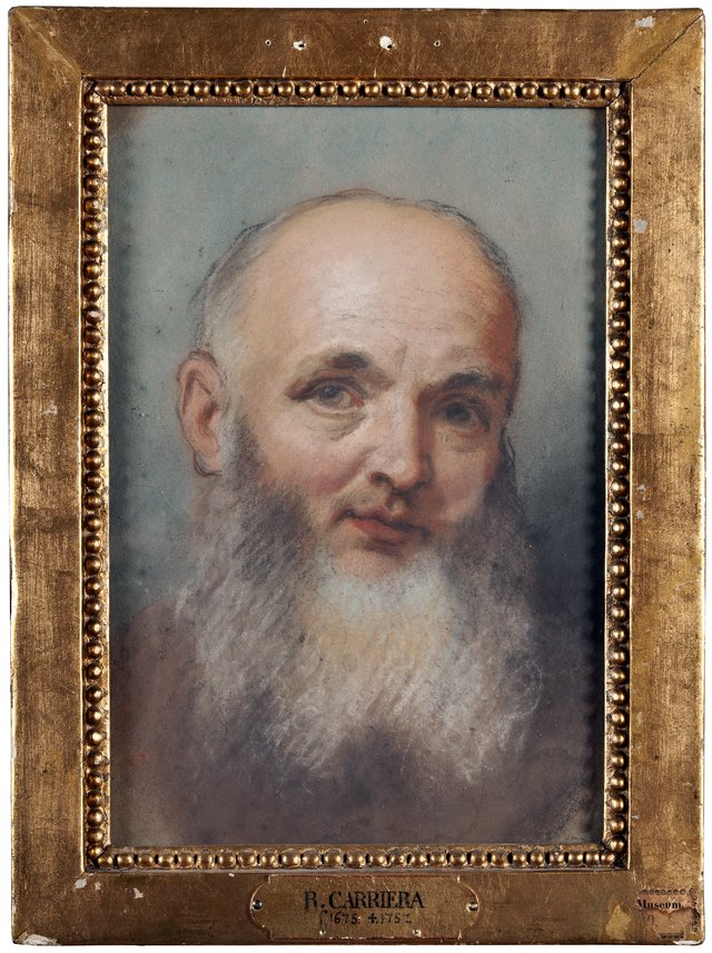 Head of an Old Man by Rosalba Carriera