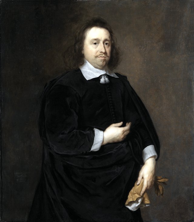 Portrait of Antoine Charles Parmentier by Cornelis Janssens van Ceulen