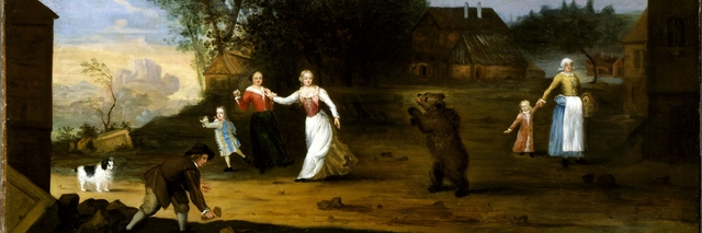 Landscape with Dancing Bears by Ulrika Eleonora of Denmark