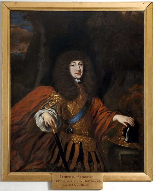 Kristian Albrekt, 1641-1694, hertig av Holstein-Gottorp by Jürgen Ovens