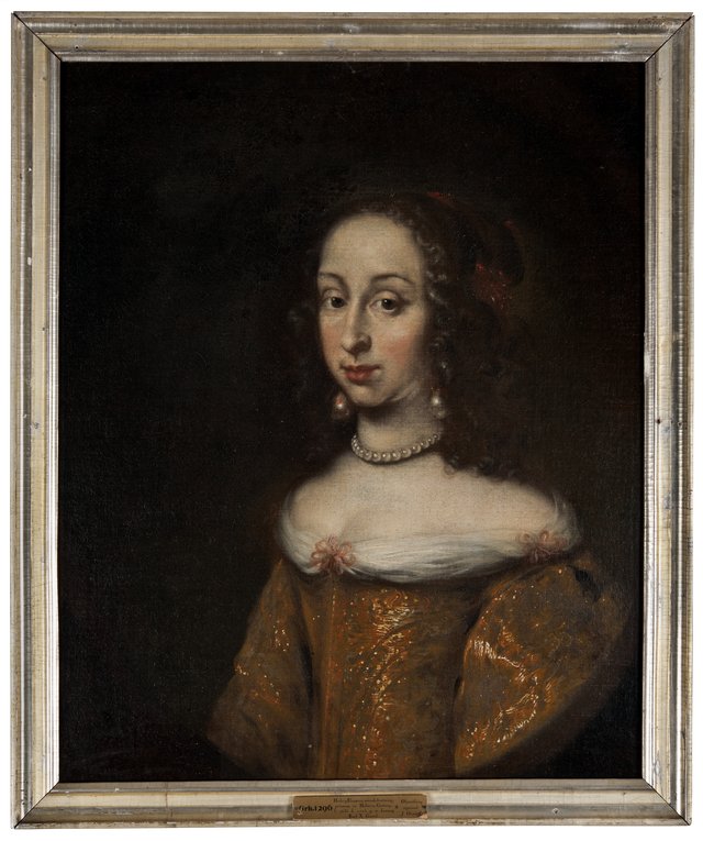 Hedvig Eleonora, 1636-1715, prinsessa av Holstein-Gottorp, drottning av Sverige by Jürgen Ovens
