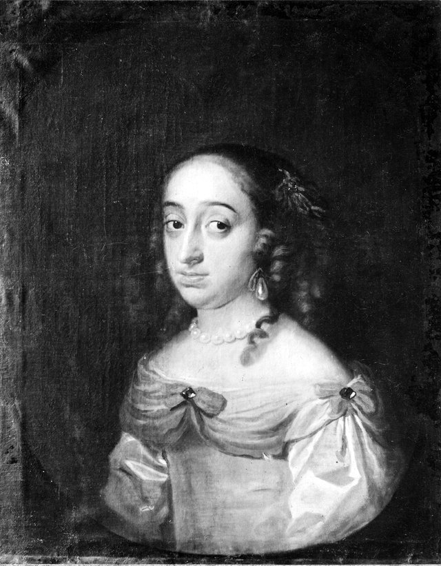 Anna Dorotea, 1640-1713, prinsessa av Holstein-Gottorp, abbedissa i Quedlingburg by Abraham Wuchters