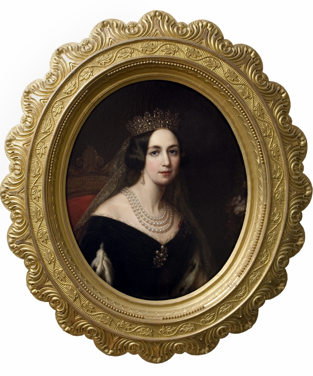 Josefina (1807-1876), princess of Leuchtenberg, queen of Sweden and Norway, married to Oskar I of Sweden and Norway by Sofia Adlersparre