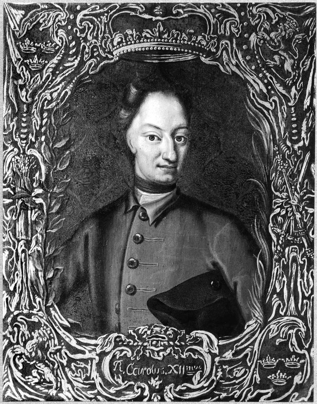 Karl XII (1682-1718), count palatine of Zweibrücken, king of Sweden by Ulrika Pasch
