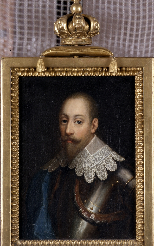 Gustav II Adolf (1594-1632), king of Sweden, married to Maria Eleonora of Brandenburg by Ulrika Pasch
