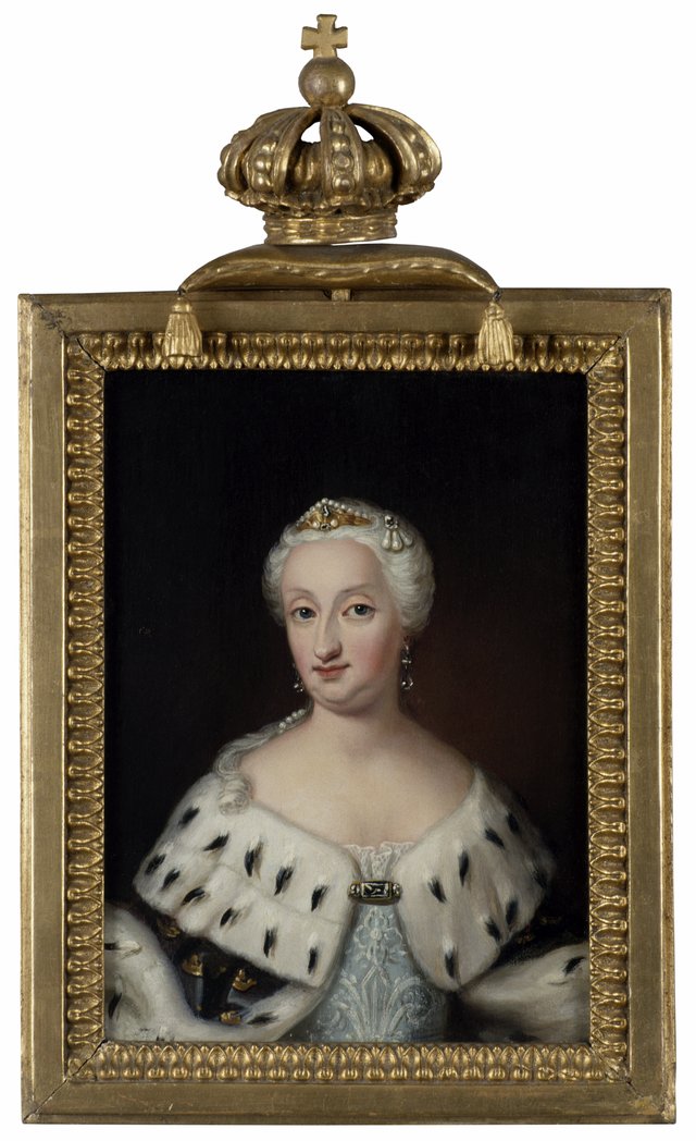 Ulrika Eleonora t.Y. (1688-1741), queen of Sweden, married to Fredrik I of Sweden by Ulrika Pasch