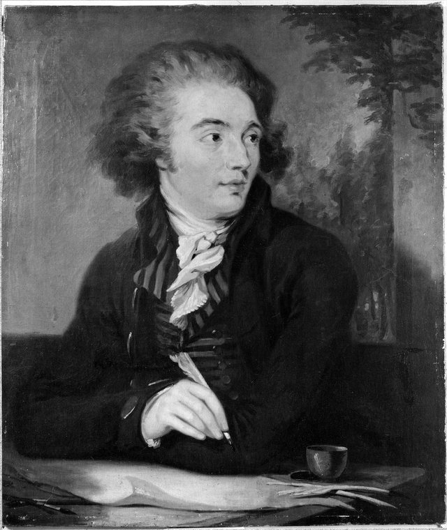 Bengt Lidner, the Poet (?) by Carl Frederik von Breda