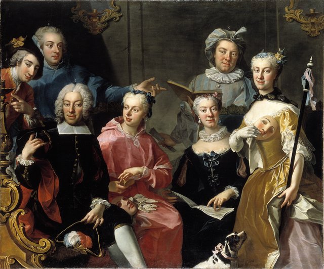 Family Group by Martin van Meytens